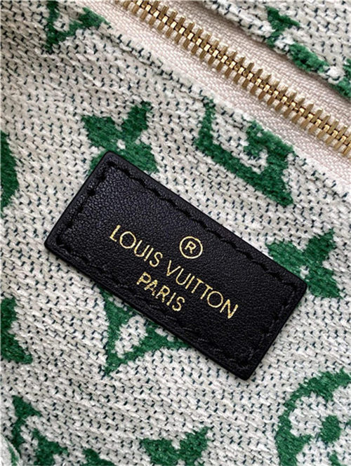 Louis Vuitton ONTHEGO PM Monogram jacquard velvet M46216 High