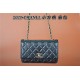 Chanel WALLET ON CHAIN Lambskin & Gold-Tone Metal A80982 High