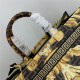 MEDIUM Fendi SUNSHINE Fendace Printed leather shopper High