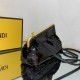 Fendi First Small Leather and sequinned bag High