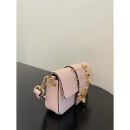 Brooch mini Baguette Fendace leather bag High