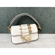 Brooch mini Baguette Fendace leather bag High