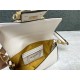 Brooch mini Baguette Fendace leather bag High