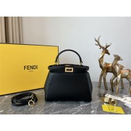 PEEKABOO ICONIC MINI leather bag Lambskin Black High