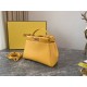 PEEKABOO ICONIC MINI leather bag Lambskin Yellow High