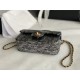 MINI FLAP BAG WITH TOP HANDLE AS2431 Snake High