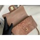 MINI FLAP BAG WITH TOP HANDLE AS2431 Snake Brown High