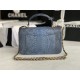 MINI FLAP BAG WITH TOP HANDLE AS2431 Snake High