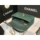 MINI FLAP BAG WITH TOP HANDLE AS2431 Snake Green High