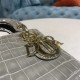 MINI LADY Dior BAG Cannage Crocodile Gold-tone Metal High