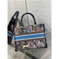 MEDIUM Dior BOOK TOTE Multicolor D-Constellation Embroidery High