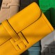 Hermes Jige Elan 29 Clutch Bag Epsom Leather WAX Yellow High