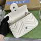 GG Marmont Belt Bag Leather 699757 White High