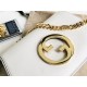 Gucci Blondie shoulder bag Leather 699268 White High