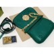 Gucci Blondie shoulder bag Leather 699268 Green High