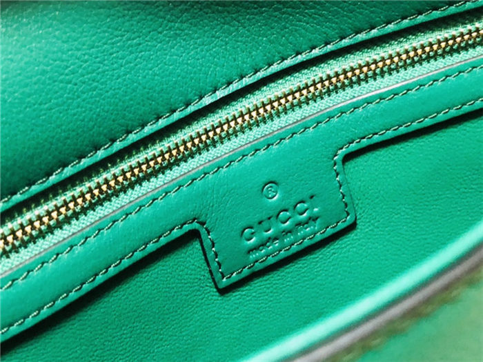 Gucci Blondie shoulder bag Leather 699268 Green High