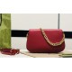 Gucci Blondie shoulder bag Leather 699268 Red High