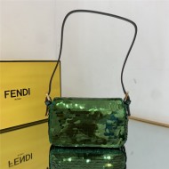 Mini Baguette 1997 satin bag with sequins High