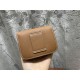 Hermes Constance Slim Wallet Leather Gold Metal WAX High