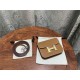 Hermes Constance Slim Wallet Leather Gold Metal WAX High