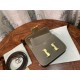 Hermes Constance Slim Wallet Leather Gold Metal WAX High