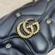 GG Marmont small matelassé shoulder bag Black High