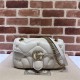 GG Marmont small matelassé shoulder bag White High