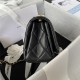 Mini Flap Bag AS3366 Lambskin & Gold-Tone Metal Black A