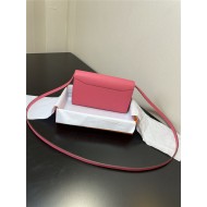 Hermes Constance To Go Long Wallet Epsom Leather Rose Pink Silver-Metal WAX High