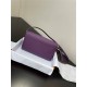 Hermes Constance To Go Long Wallet Epsom Leather Purple Silver-Metal WAX High