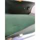 Hermes Constance To Go Long Wallet Epsom Leather Dark Green Gold-Metal WAX High