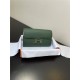 Hermes Constance To Go Long Wallet Epsom Leather Dark Green Silver-Metal WAX High