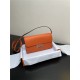 Hermes Constance To Go Long Wallet Epsom Leather Orange Silver-Metal WAX High