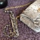 Chanel 19 Flap Bag Snake Gold-Tone, Silver-Tone & Ruthenium-Finish Metal High