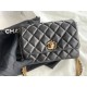 Chanel MINI FLAP BAG AS3378 Lambskin & Gold-Tone Metal Black High