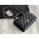 Chanel Wallet on Chain With Handle AP2844 Lambskin & Gold-Tone Metal Black High