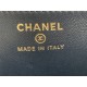 Chanel Wallet on Chain With Handle AP2844 Lambskin & Gold-Tone Metal Navy High