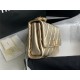 SMALL FLAP BAG Lambskin, Strass & Gold-Tone Metal AS3241 Gold High