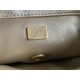 SMALL FLAP BAG Lambskin, Strass & Gold-Tone Metal AS3240 Gold High