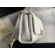 MINI FLAP BAG Lambskin, Strass & Gold-Tone Metal AS3239 White High