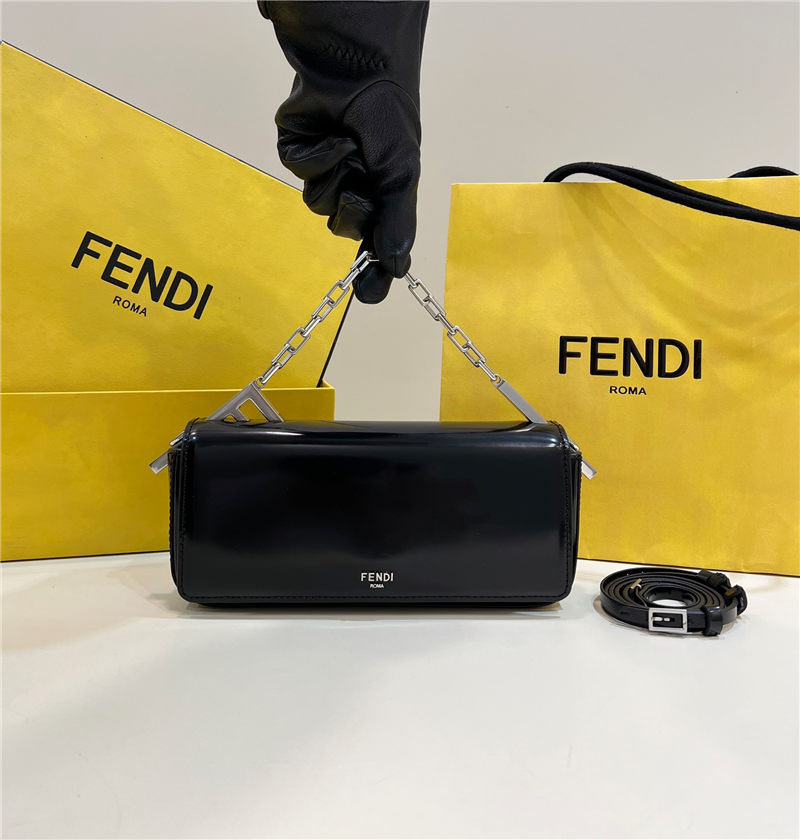 Fendi First Sight mini bag Leather Brown High