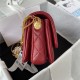 Chanel MINI FLAP BAG AS3378 Lambskin & Gold-Tone Metal Red A