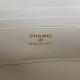 Chanel VANITY WITH CHAIN AP2846 Lambskin & Gold-Tone Metal White A