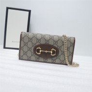 Gucci Horsebit 1955 wallet with chain 621892 High