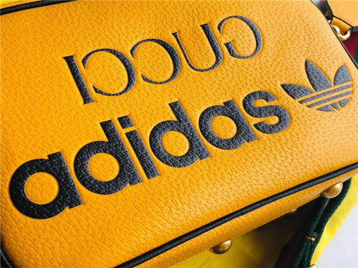 Gucci adidas x Gucci small shoulder bag 702427 Yellow High