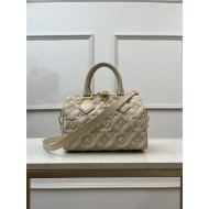 Louis Vuitton SPEEDY BANDOULIÈRE 20 Sprayed and embossed grained cowhide leather M46163 High