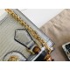 Gucci Diana mini tote bag 675800 Lizard Silver High