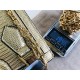 Gucci Diana mini tote bag 675800 Lizard Gold High