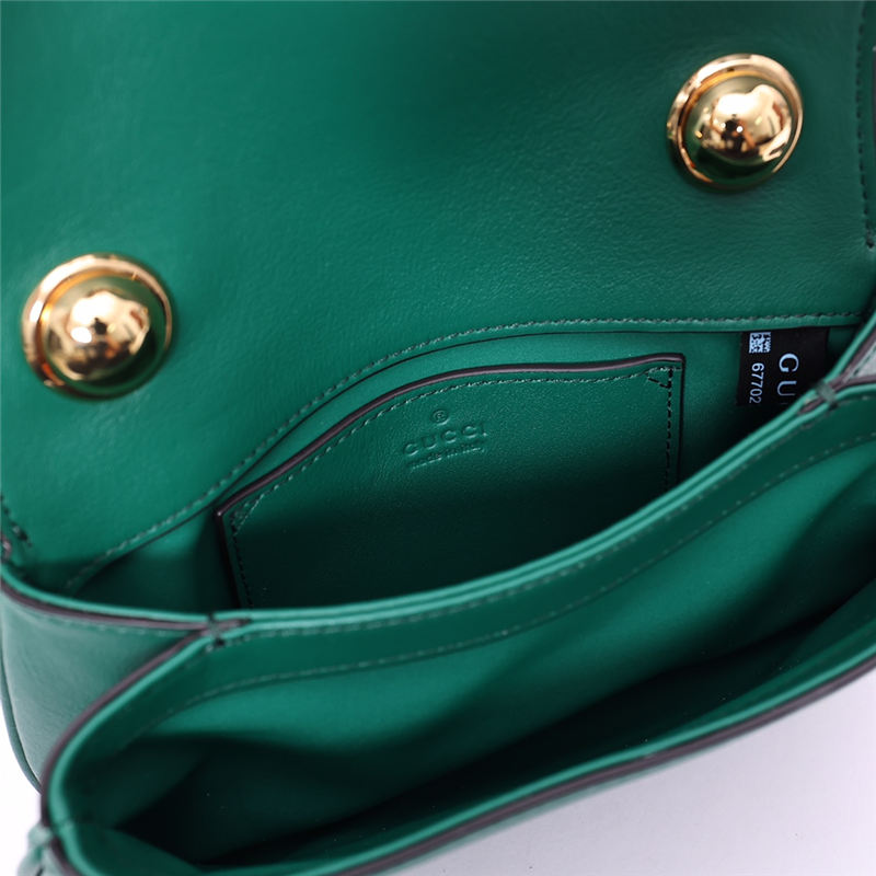 Gucci Blondie Mini bag 698643 Leather Green High