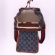 Backpack with Interlocking G 674147 GG denim jacquard High